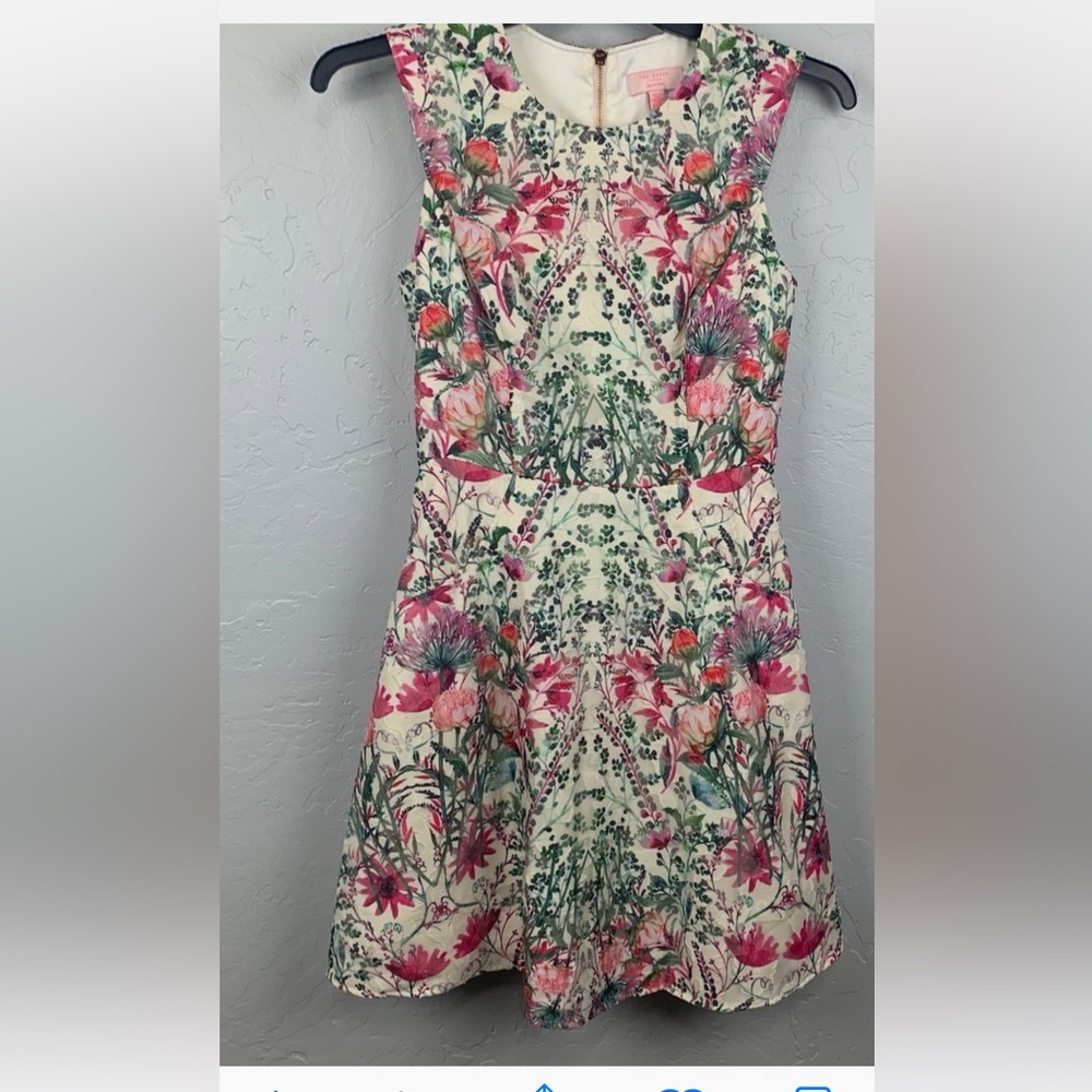 Ted Baker Gaea Layer Skirt Dress Womens Size Medium